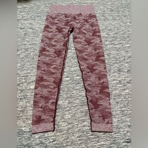 Gymshark Leggings Ladies Medium Camo Print